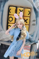 148cm/4ft10 B-cup Silicone Head Sex Doll – Hatsuka：圖片 6