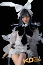148cm/4ft10 B-cup Silicone Head Sex Doll – Rena：圖片 4