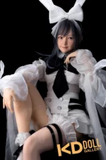 148cm/4ft10 B-cup Silicone Head Sex Doll – Rena：圖片 5