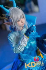 148cm/4ft10 C-cup Silicone Head Sex Doll – Ailin：圖片 2