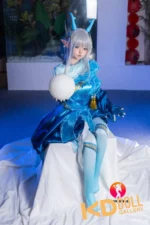 148cm/4ft10 C-cup Silicone Head Sex Doll – Ailin：圖片 3