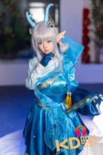 148cm/4ft10 C-cup Silicone Head Sex Doll – Ailin：圖片 5