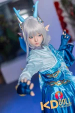148cm/4ft10 C-cup Silicone Head Sex Doll – Ailin：圖片 6