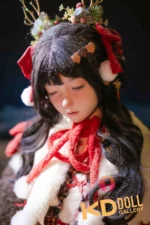 148cm/4ft10 C-cup Silicone Head Sex Doll – Beizhi (Closed-Eye Version)：圖片 5