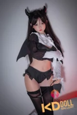 148cm/4ft10 C-cup Silicone Head Sex Doll – Beizhi：圖片 6