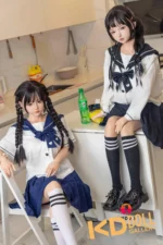 148cm/4ft10 C-cup Silicone Head Sex Doll – Beizhi：圖片 3