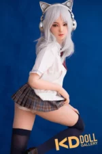 148cm/4ft10 C-cup Silicone Head Sex Doll – Chiyo