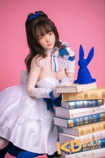 148cm/4ft10 C-cup Silicone Head Sex Doll – Clemens：圖片 2