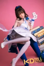 148cm/4ft10 C-cup Silicone Head Sex Doll – Clemens：圖片 3