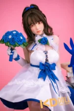 148cm/4ft10 C-cup Silicone Head Sex Doll – Clemens：圖片 5
