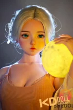148cm/4ft10 C-cup Silicone Head Sex Doll – Duoduo：圖片 4