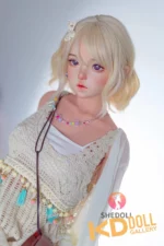 148cm/4ft10 C-cup Silicone Head Sex Doll – Duoduo：圖片 3