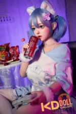 148cm/4ft10 C-cup Silicone Head Sex Doll – Duoduo：圖片 6