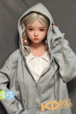 148cm/4ft10 C-cup Silicone Head Sex Doll – Erin