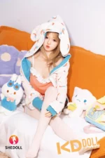 148cm/4ft10 C-cup Silicone Head Sex Doll – Erin：圖片 3