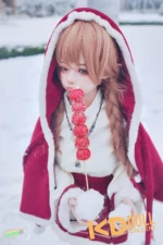 148cm/4ft10 C-cup Silicone Head Sex Doll – Erin：圖片 4