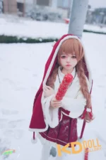148cm/4ft10 C-cup Silicone Head Sex Doll – Erin：圖片 6
