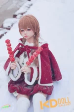 148cm/4ft10 C-cup Silicone Head Sex Doll – Erin：圖片 5