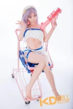 148cm/4ft10 C-cup Silicone Head Sex Doll – Ferguson：圖片 2