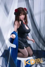 148cm/4ft10 C-cup Silicone Head Sex Doll – Finn：圖片 3