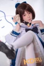 148cm/4ft10 C-cup Silicone Head Sex Doll – Gu Xiaoyu：圖片 4