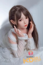 148cm/4ft10 C-cup Silicone Head Sex Doll – Lemon