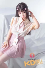 148cm/4ft10 C-cup Silicone Head Sex Doll – Luo Xiaoxi：圖片 6