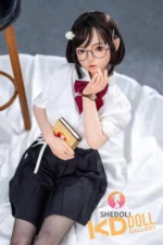 148cm/4ft10 C-cup Silicone Head Sex Doll – Luo Xiaoxi：圖片 4