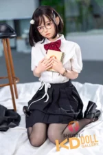 148cm/4ft10 C-cup Silicone Head Sex Doll – Luo Xiaoxi：圖片 5