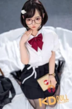 148cm/4ft10 C-cup Silicone Head Sex Doll – Luo Xiaoxi：圖片 6