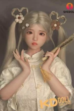148cm/4ft10 C-cup Silicone Head Sex Doll – Luo Xiaoyi：圖片 3