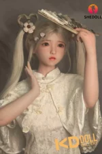 148cm/4ft10 C-cup Silicone Head Sex Doll – Luo Xiaoyi：圖片 4