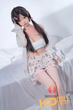 148cm/4ft10 C-cup Silicone Head Sex Doll – Luoyi
