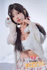 148cm/4ft10 C-cup Silicone Head Sex Doll – Luoyi：圖片 2