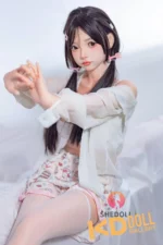 148cm/4ft10 C-cup Silicone Head Sex Doll – Luoyi：圖片 5