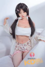148cm/4ft10 C-cup Silicone Head Sex Doll – Luoyi：圖片 4