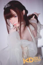 148cm/4ft10 C-cup Silicone Head Sex Doll – Mary：圖片 4