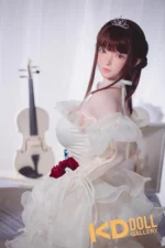 148cm/4ft10 C-cup Silicone Head Sex Doll – Mary：圖片 5