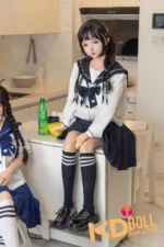148cm/4ft10 C-cup Silicone Head Sex Doll – Nancy：圖片 2