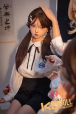 148cm/4ft10 C-cup Silicone Head Sex Doll – Nanxi：圖片 4