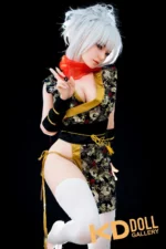 148cm/4ft10 C-cup Silicone Head Sex Doll – Ninja：圖片 2