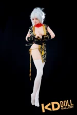 148cm/4ft10 C-cup Silicone Head Sex Doll – Ninja：圖片 3