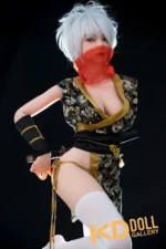 148cm/4ft10 C-cup Silicone Head Sex Doll – Ninja：圖片 5