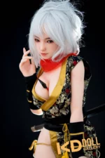 148cm/4ft10 C-cup Silicone Head Sex Doll – Ninja：圖片 6