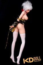 148cm/4ft10 C-cup Silicone Head Sex Doll – Ninja：圖片 7