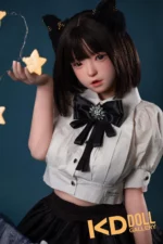 148cm/4ft10 C-cup Silicone Head Sex Doll – Sheridan：圖片 4