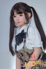 148cm/4ft10 C-cup Silicone Head Sex Doll – Xiaofu：圖片 3