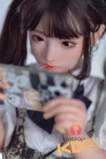 148cm/4ft10 C-cup Silicone Head Sex Doll – Xiaofu：圖片 7
