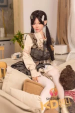 148cm/4ft10 C-cup Silicone Head Sex Doll – Xiyuan：圖片 4