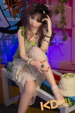 148cm/4ft10 D-cup Silicone Sex Doll – Kawasaki Yumi：圖片 6
